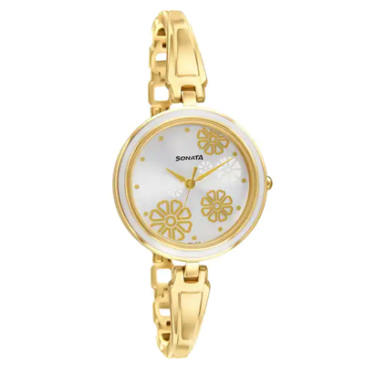 "Sonata Ladies Watch 8166YM01 - Click here to View more details about this Product